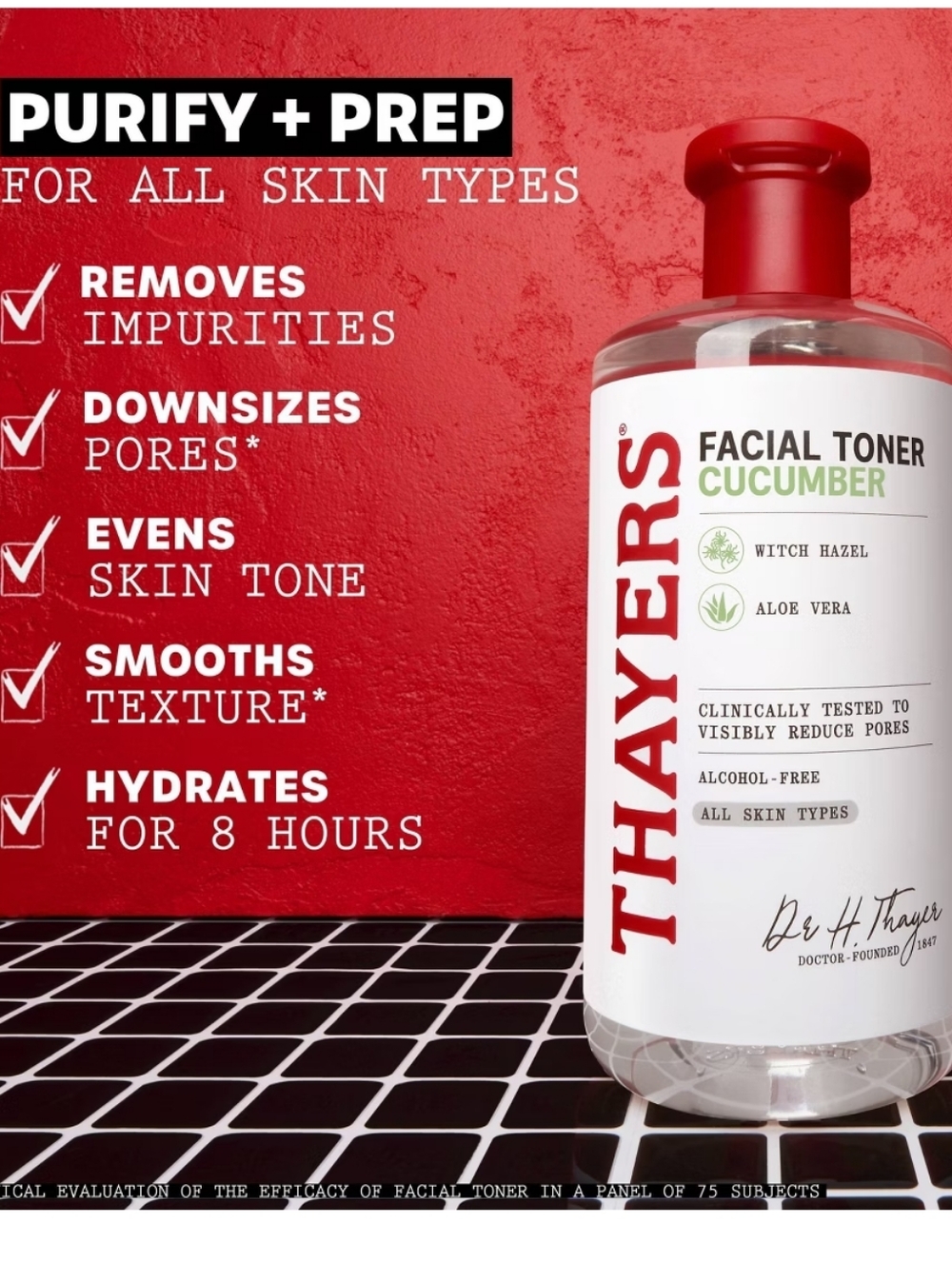 Thayers Cucumber Facial Toner — Hydrating & Pore-Refining (Clear)